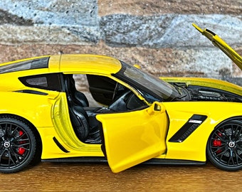 Chevrolet Corvette Z06 2017 | Model Car | 1/24 Diecast Car | Car
