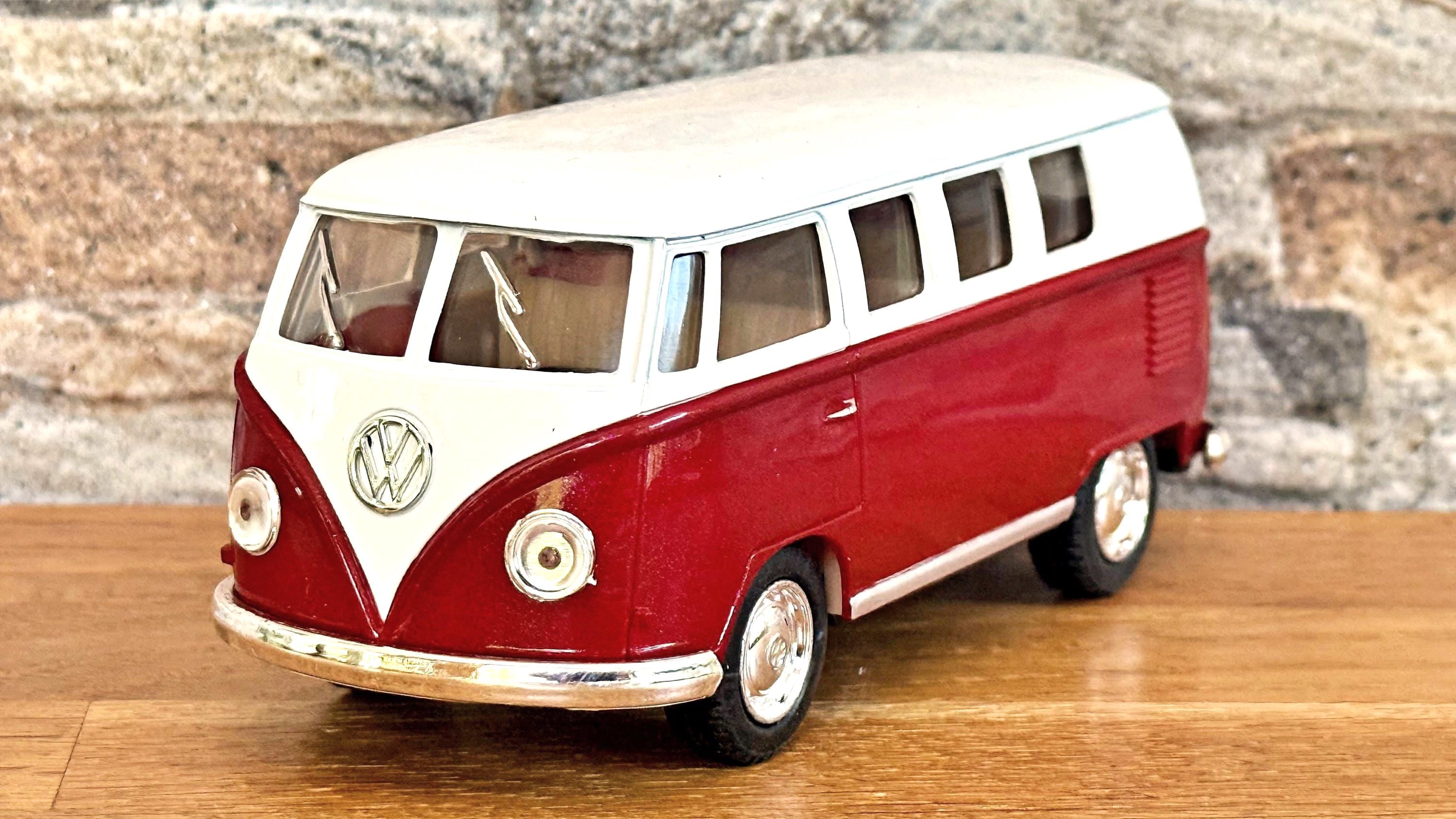 Volkswagen Classical Bus 1962, 1/32 Diecast Car, 1/32 Scale Model
