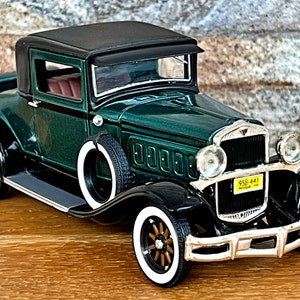 1930 Hudson | Modèle réduit de voiture d'époque | Voiture moulée sous pression | Voiture miniature au 1/32 | Modèle réduit de voiture | Années 30 | Modèle réduit de voiture Hudson