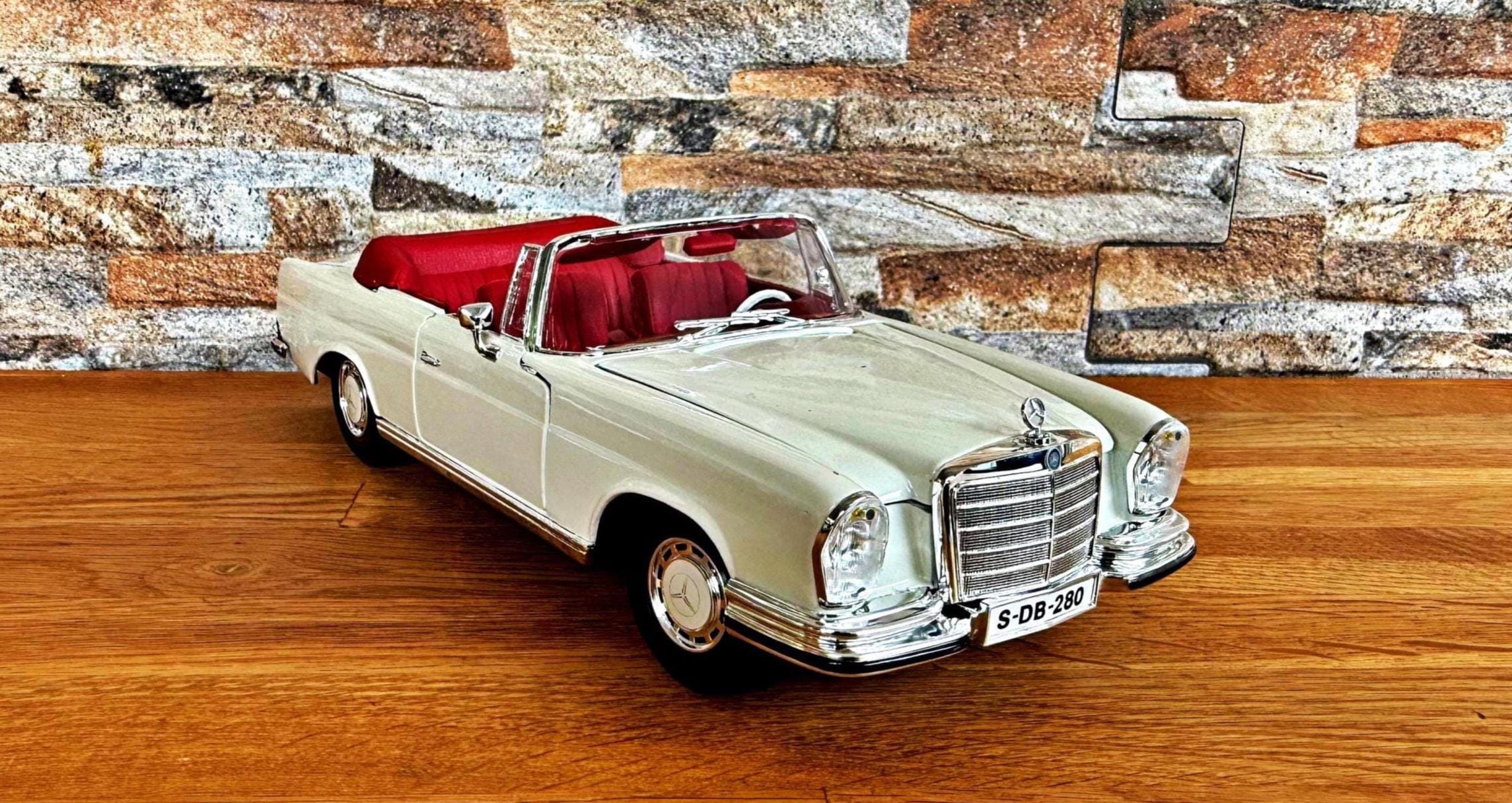 Mercedes 280 Se Diecast Model - Etsy
