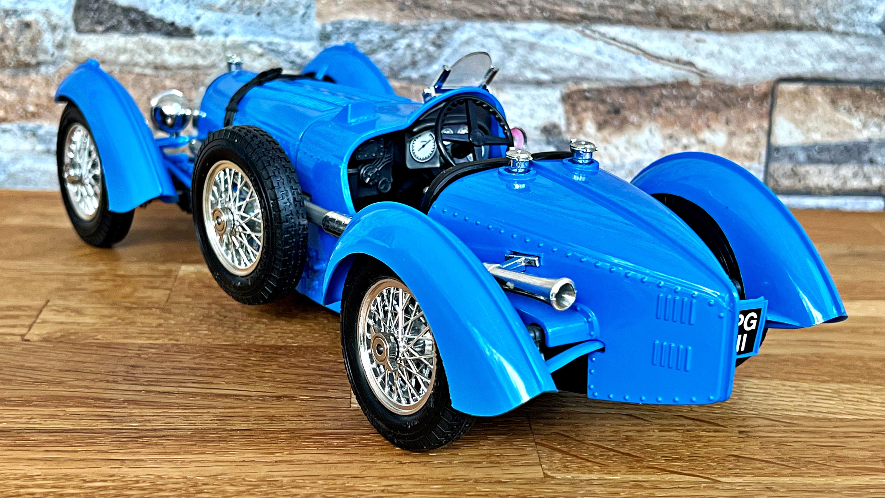 Bugatti Type 59 1934, Vintage Model Car, 1/18 Diecast Car, 1/18