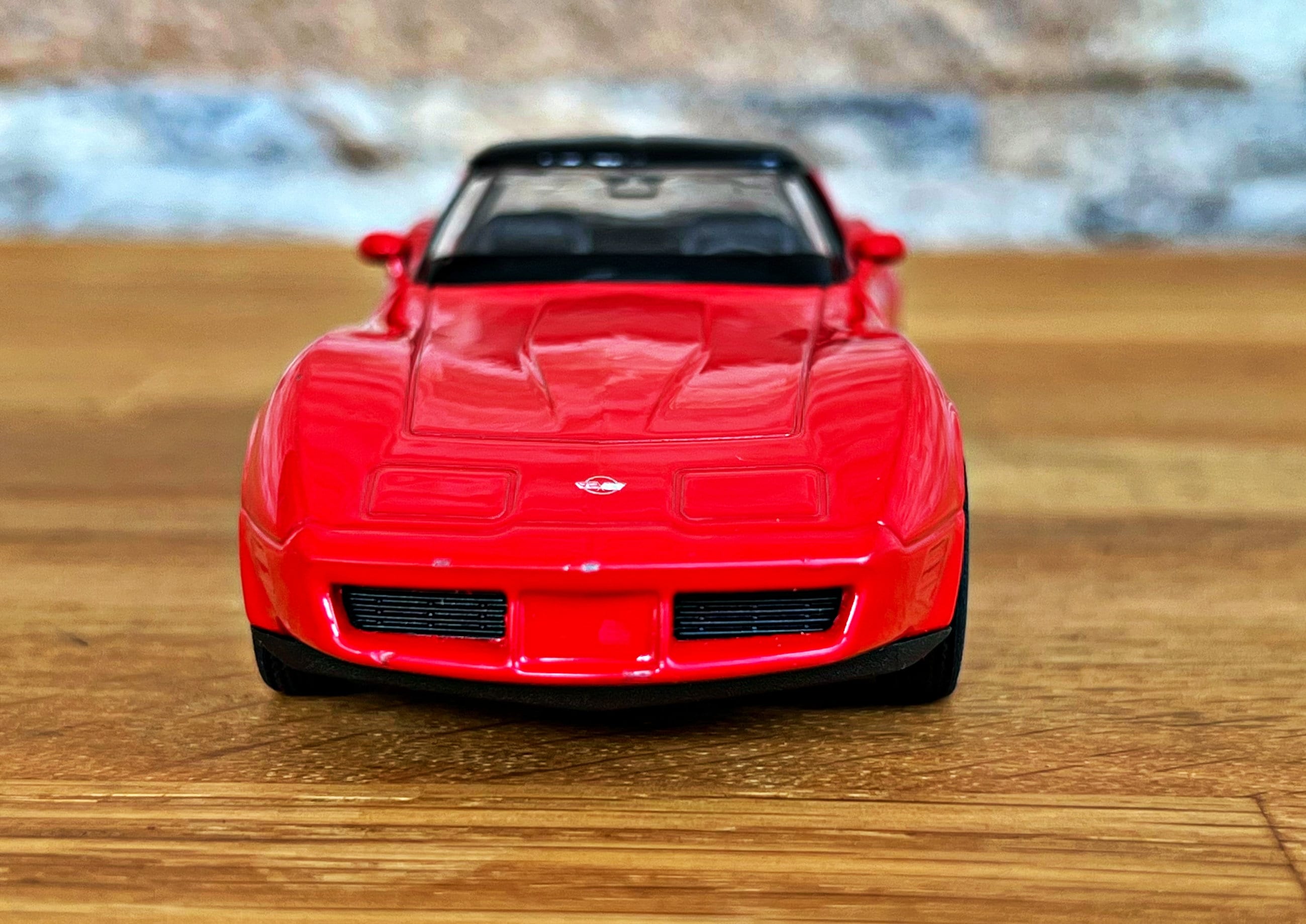 Chevrolet Corvette 1982, 1/36 Diecast Car, 1/36 Scale Model Car