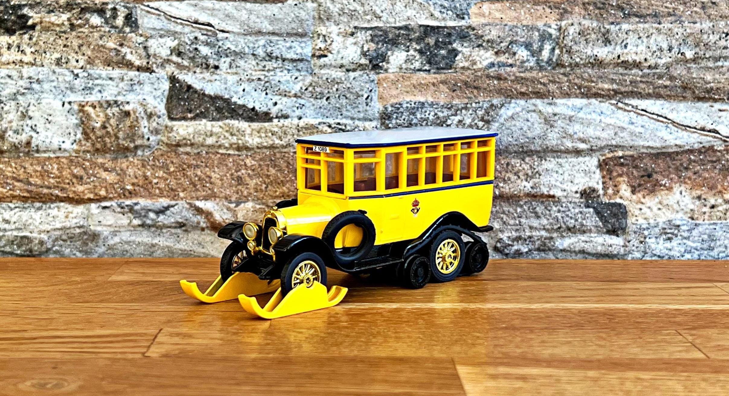 Sold at Auction: A Matchbox Models of Yesteryear Diecast 1905 Fowler Showmans Engine & 1923 Scania-Vabis Post Bus