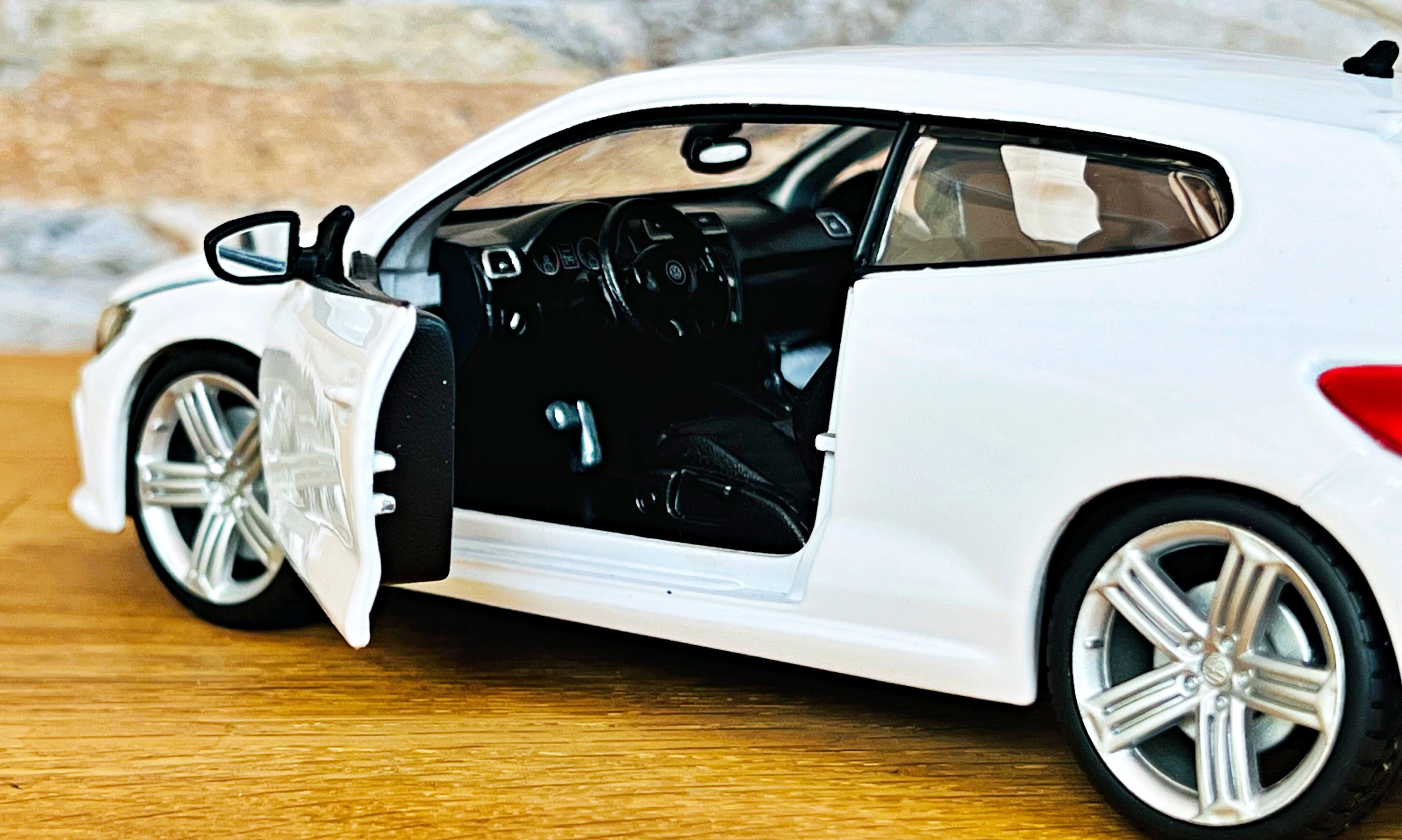VW Scirocco Gr.2 Kit Blanc Complet (Carrosserie Type A) - BRM