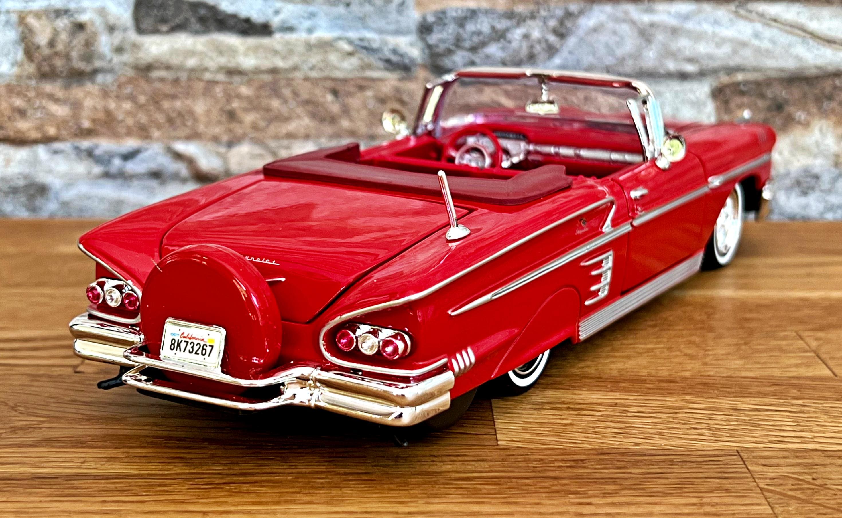 シボレー インパラ 1958 | モデルカー | 1/24 ダイキャストカー | 1:24