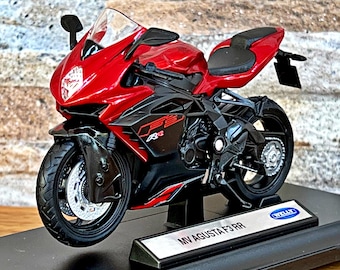 MVアグスタF3 RR、モデルバイク、スケール1/18ダイキャストモデル