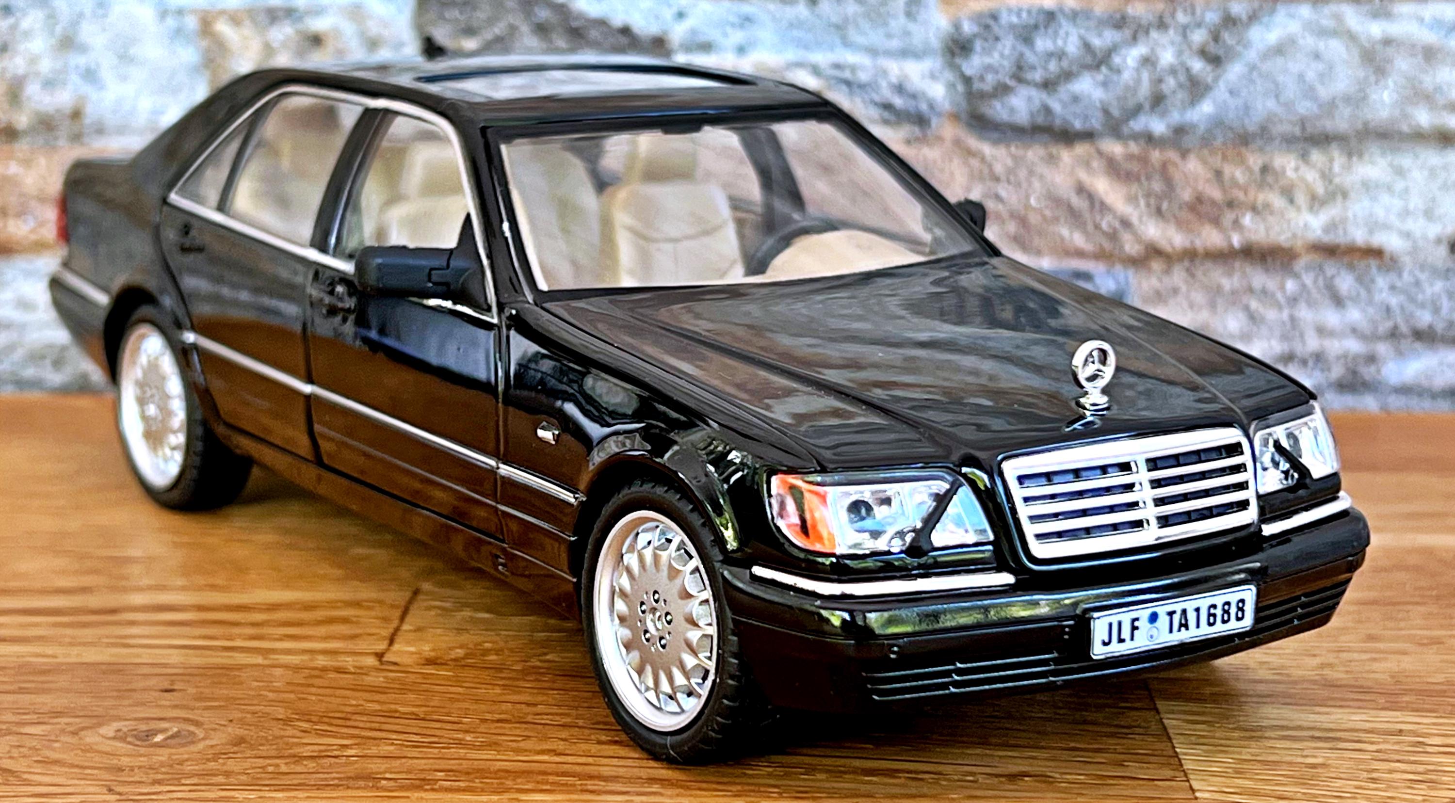 Mercedes Benz S320 1996, Vintage Model Car, Diecast Car, 1/24
