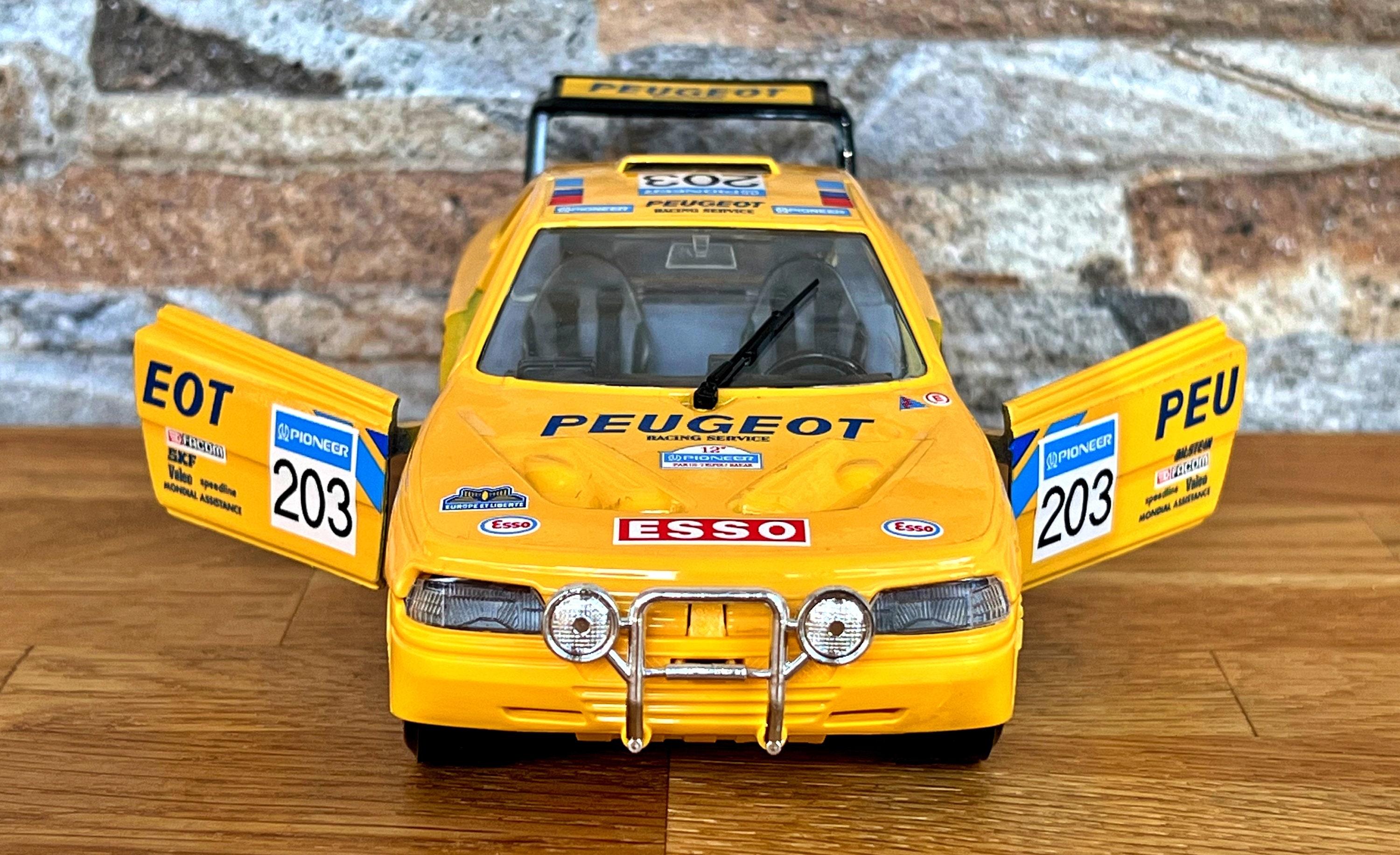 Peugeot 405 Turbo 16 Raid | Vintage Model Car | Scale 1/24 Diecast