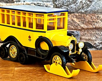 1923 Scania Vabis Post Bus , Vintage Diecast Bus, Model Bus, Scale