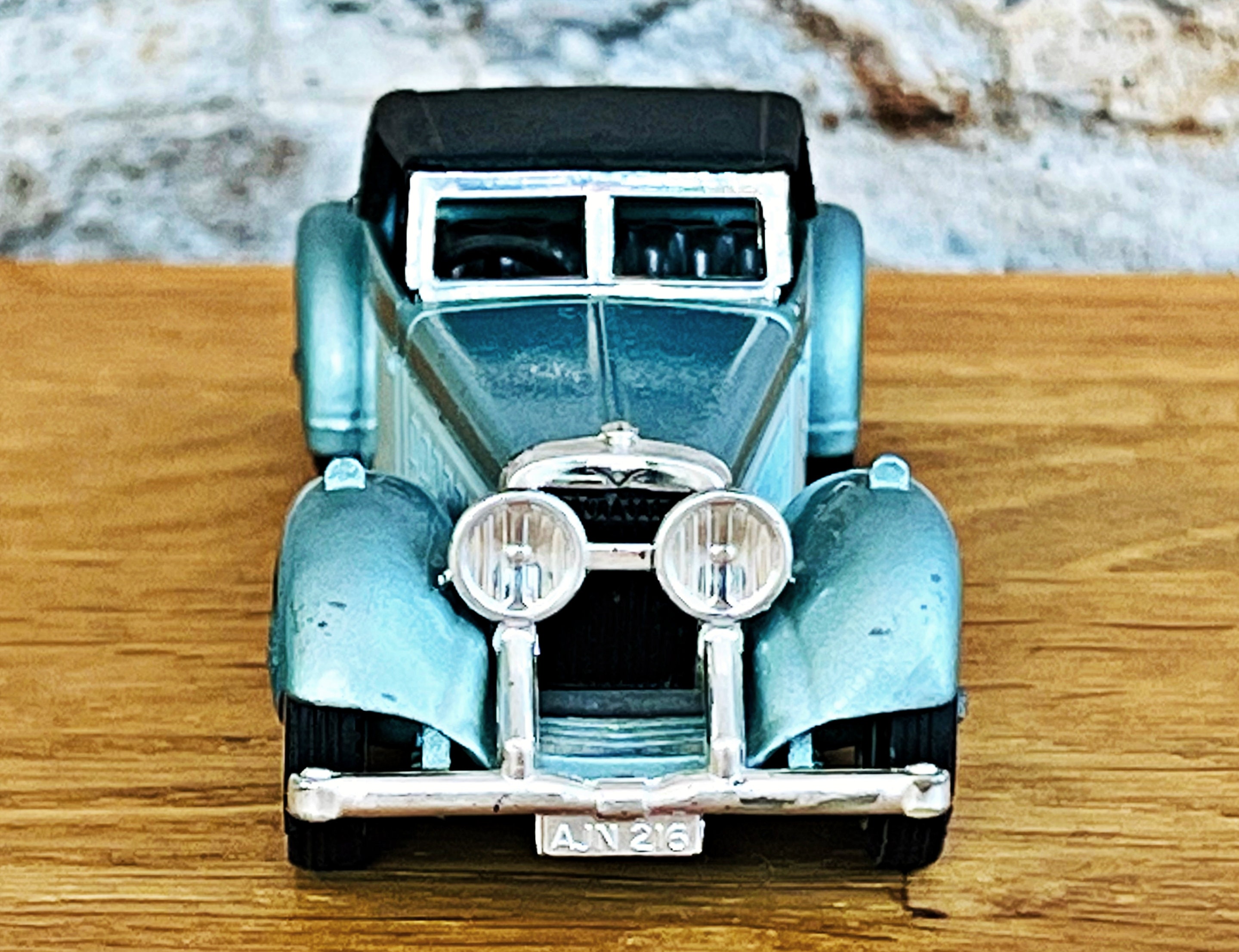 1938 Hispano Suiza , Vintage Diecast Car, 1/48 Scale Model Car