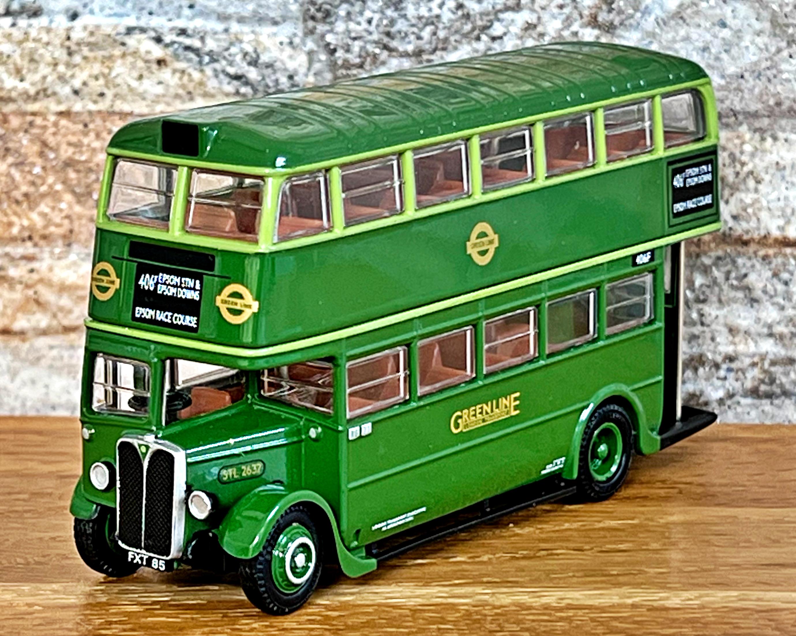 AEC STL Bus , Vintage Diecast Bus, 1:76 Scale Model Bus