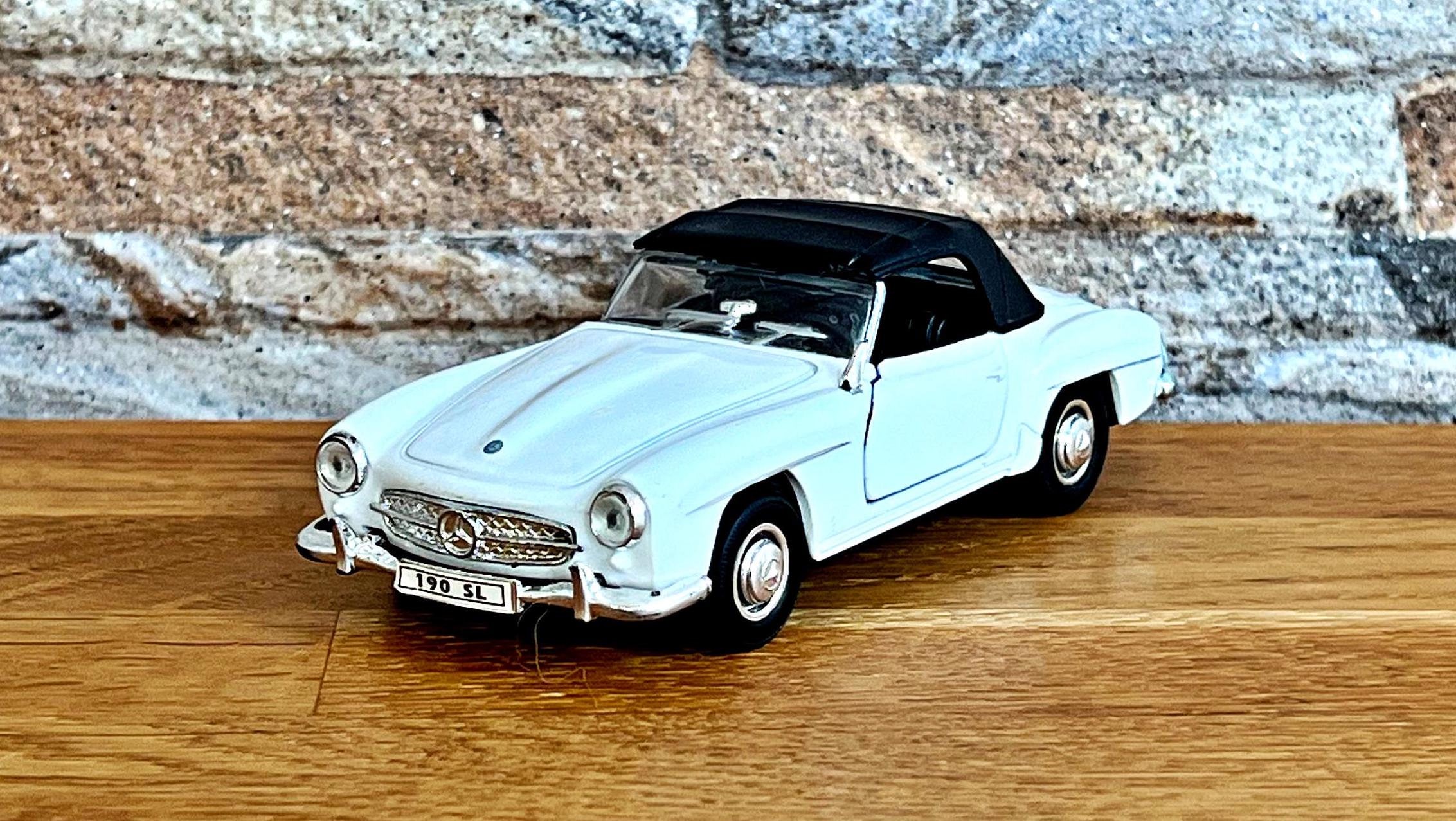 Mercedes Benz 190 SL 1955 | Vintage Model Car | Diecast Car | 1/38