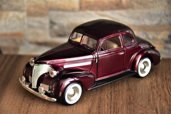 Chevrolet Coupe 1939, Model Car, 1:24 Diecast Car, Metal, Scale