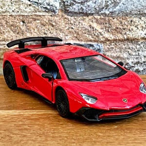 Lamborghini Aventador SV Coupe 2015 , Model car, Diecast car, 1/36 scale model car, car model , Collectible car, Lamborghini , Die cast