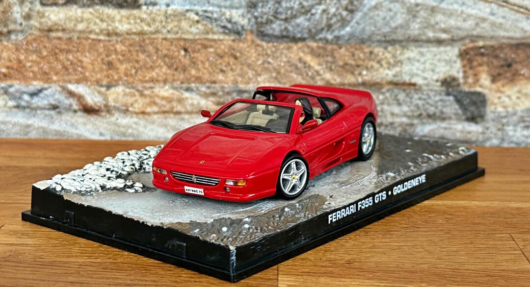 Ferrari F355 GTS , 007 James Bond Collection Car, Vintage Diecast