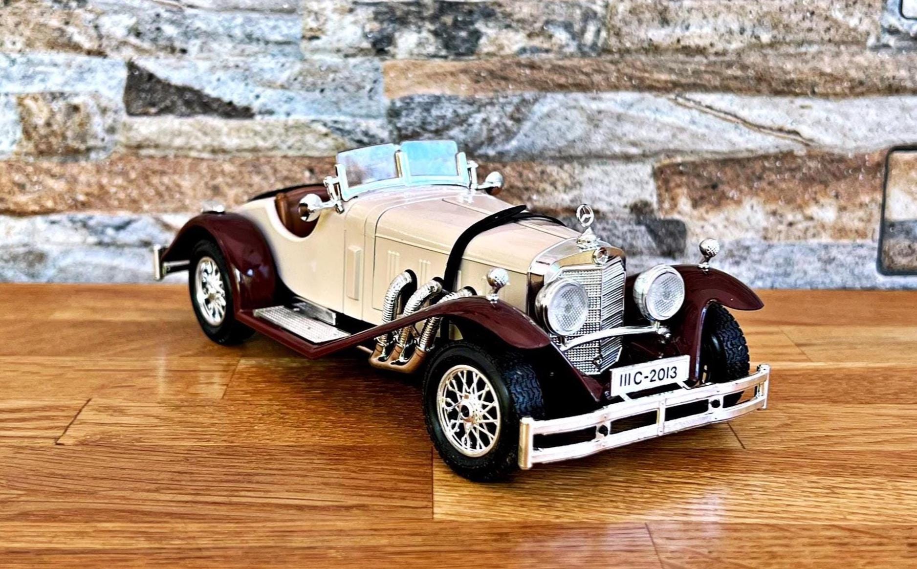 Mercedes Benz SSK 1928 | Vintage Model Car | Diecast Car | 1/24