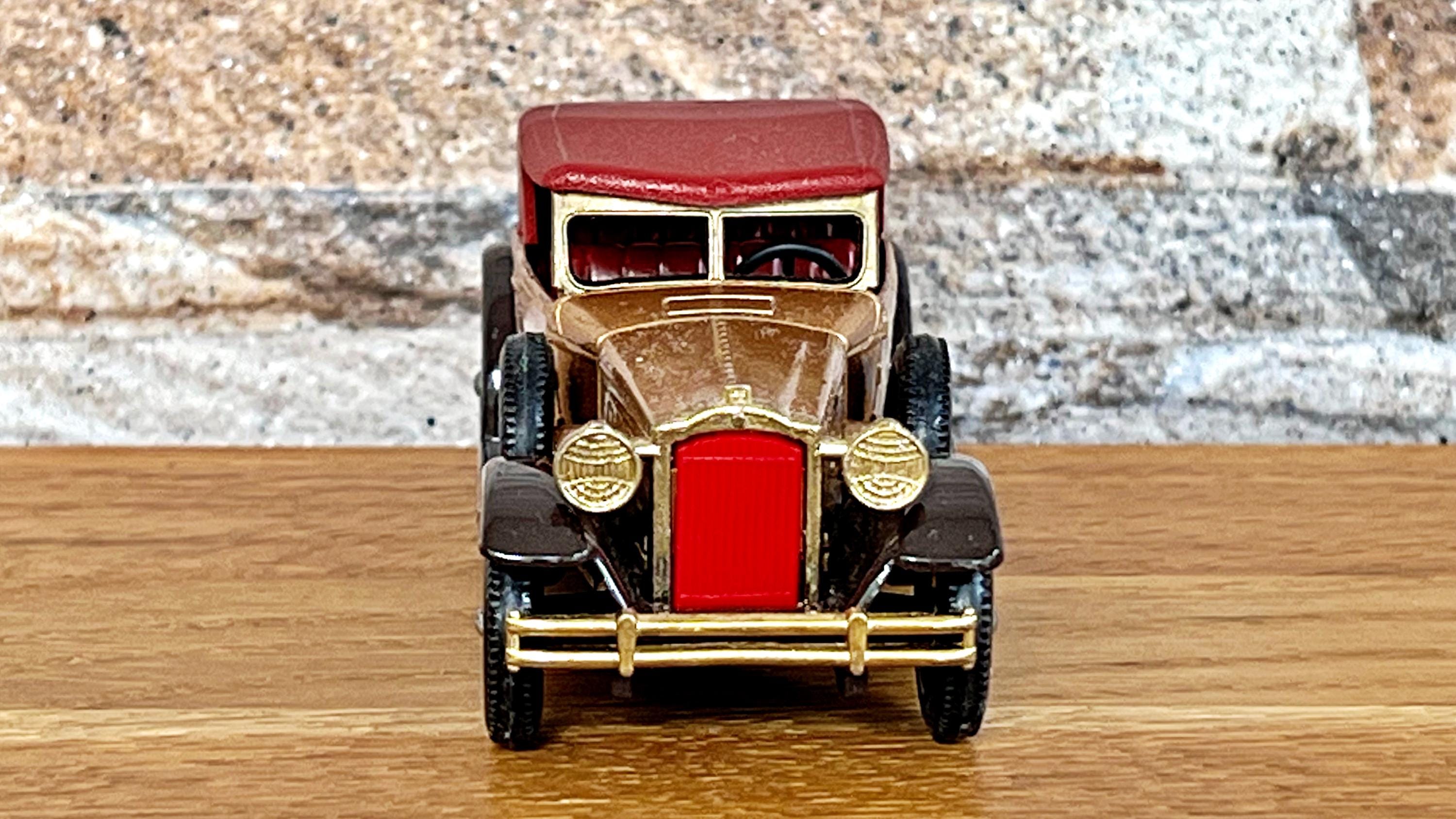 1930 Packard Victoria, Vintage Diecast Car, Vintage Model Car, 1