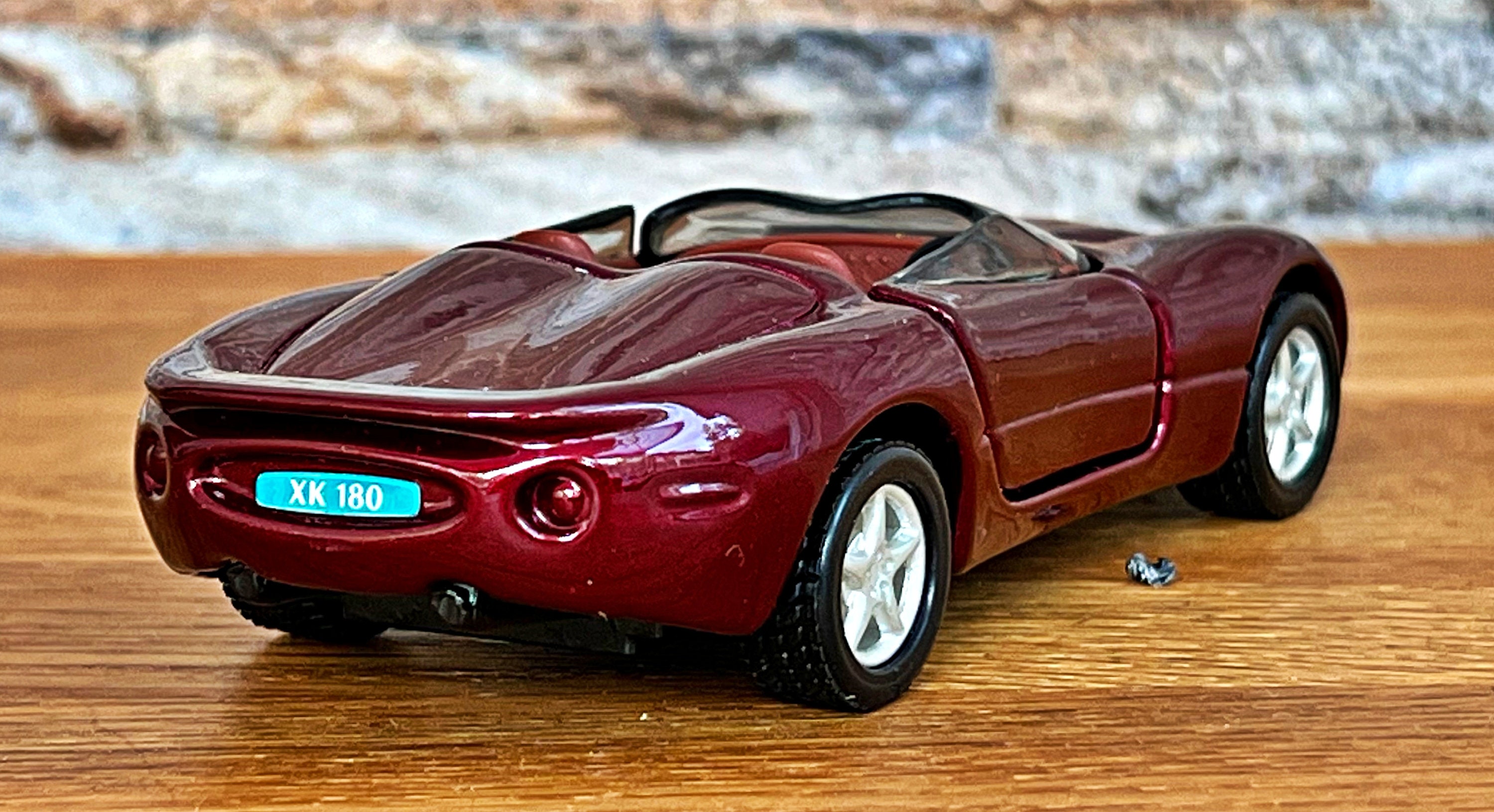 Jaguar XK180 Concept Car 1998, Vintage Model Car, Diecast Car, 1