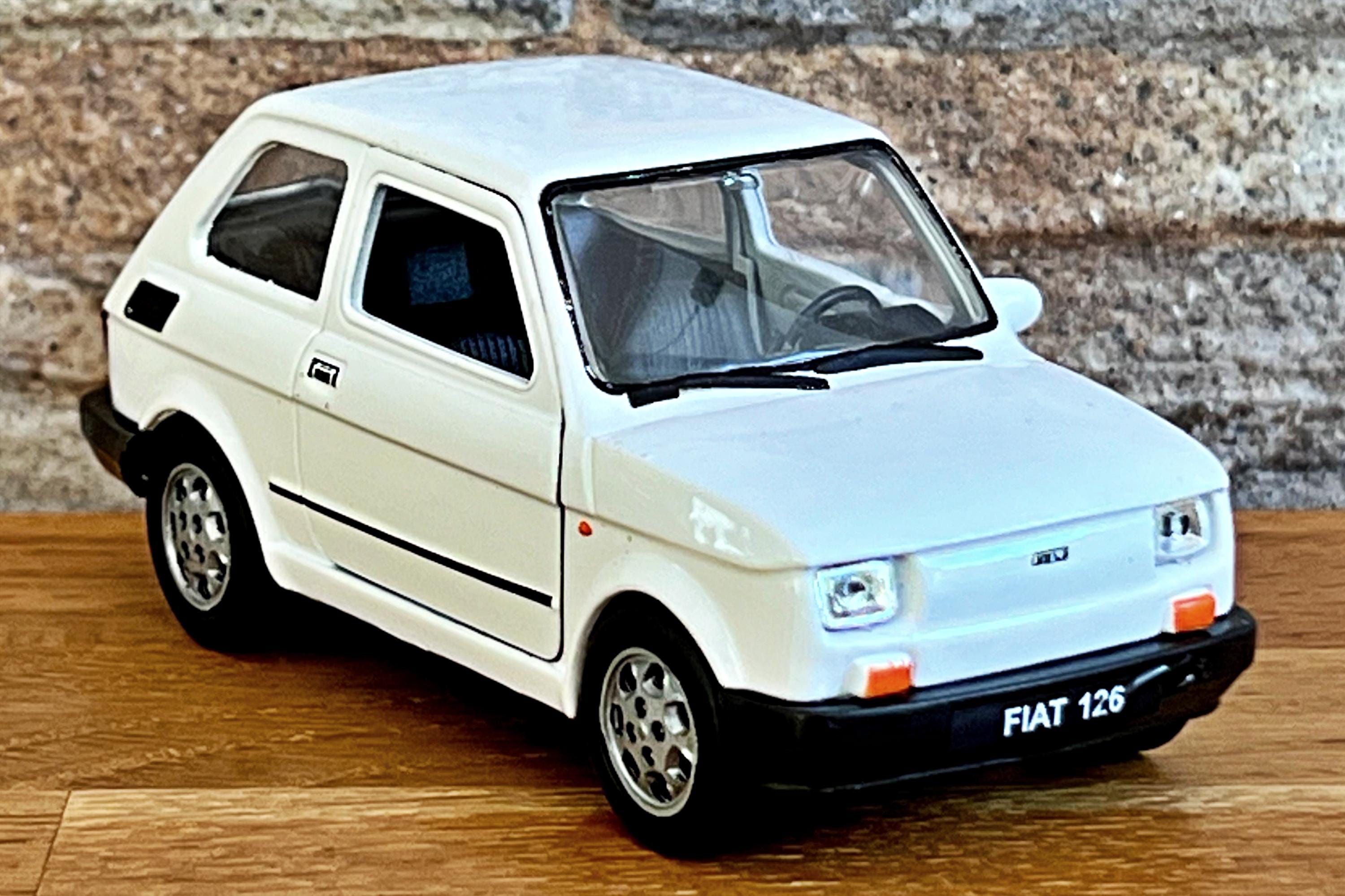 Fiat 126 | Model Car | 1/28 Scale Diecast Car | Scale Model Car