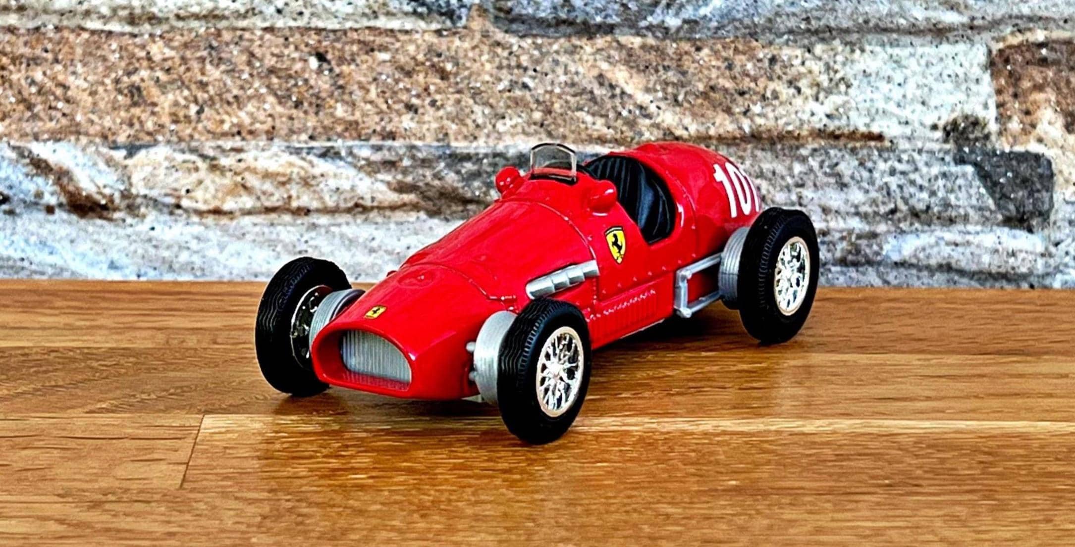 1952 Ferrari 500 F2 , Vintage Car Model, Diecast Model Car, 1:35