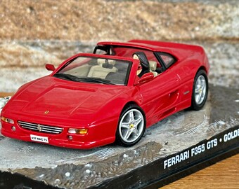 Ferrari F355 GTS , 007 James Bond Collection Car, Vintage Diecast