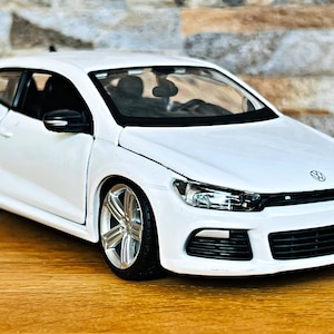 VW Scirocco R | Model car | Diecast car | 1/24 scale model car | diecast collectible item | Volkswagen Scirocco | Die cast model