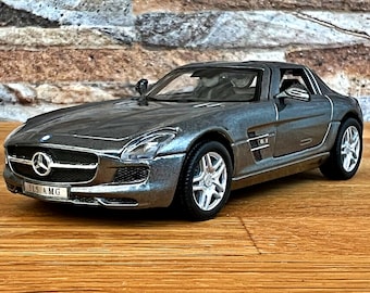 Mercedes Benz SLS Amg 1:43 Schuco Silver - Etsy UK