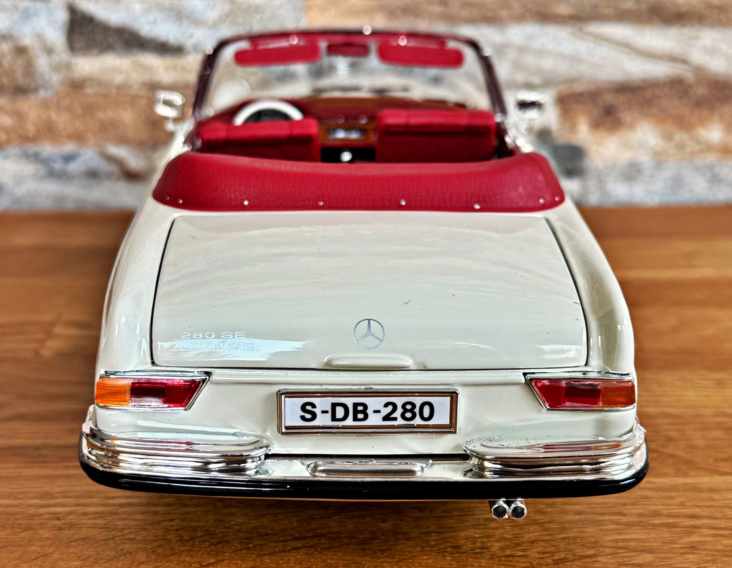Mercedes Benz 280SE 1967 | 1/18 Scale Model Car | Diecast Car