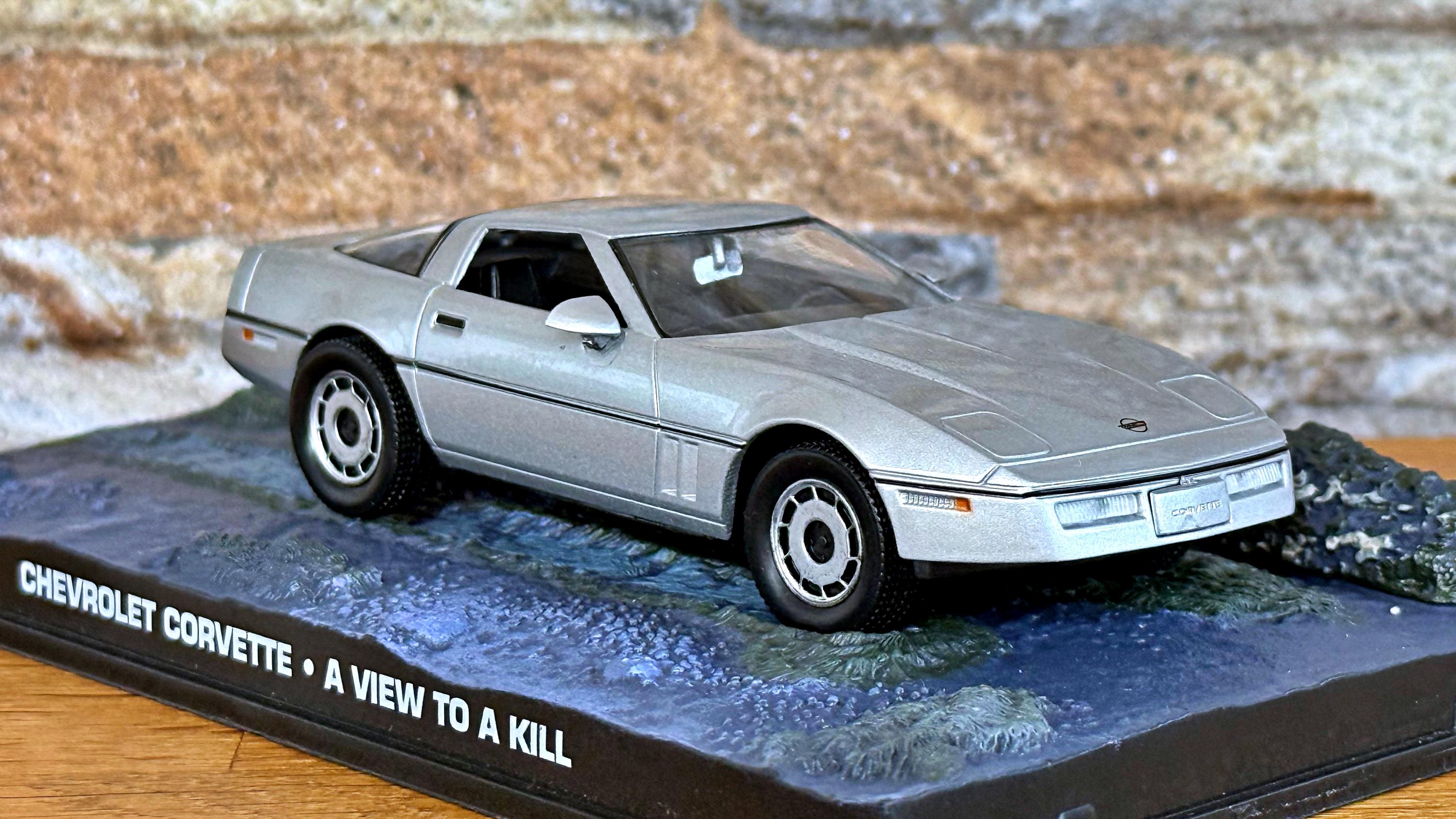 Chevrolet Corvette , 007 James Bond Collection, Vintage Diecast