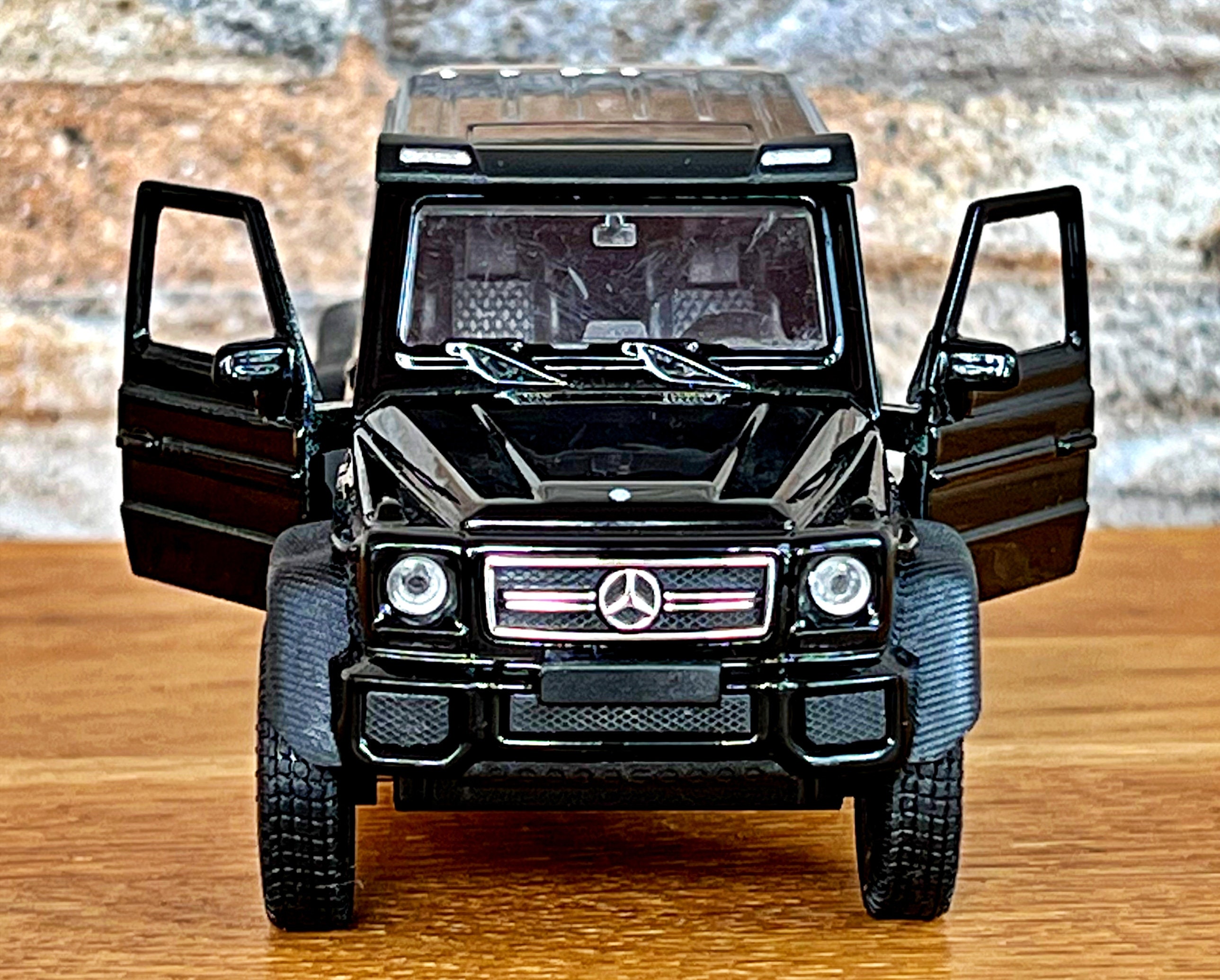 メルセデスベンツ G63 AMG 6x6、モデルカー、ダイキャストカー、1/38