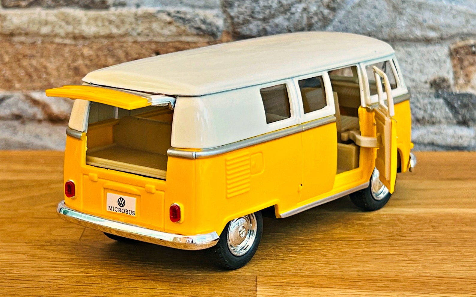 Volkswagen Classical Bus 1962, 1/32 Diecast Car, 1/32 Scale Model Car ...