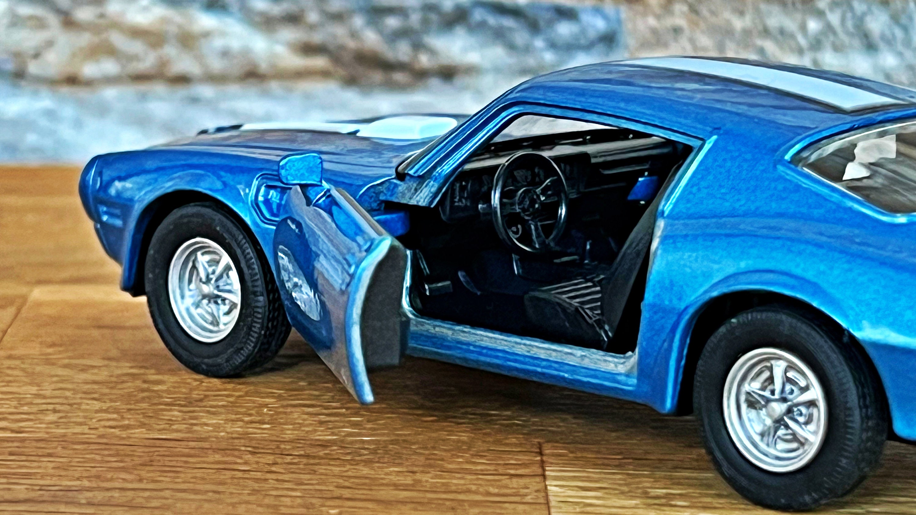 Pontiac Firebird TRANS AM 1972, 1/36 Diecast Car, 1/36 Scale Model