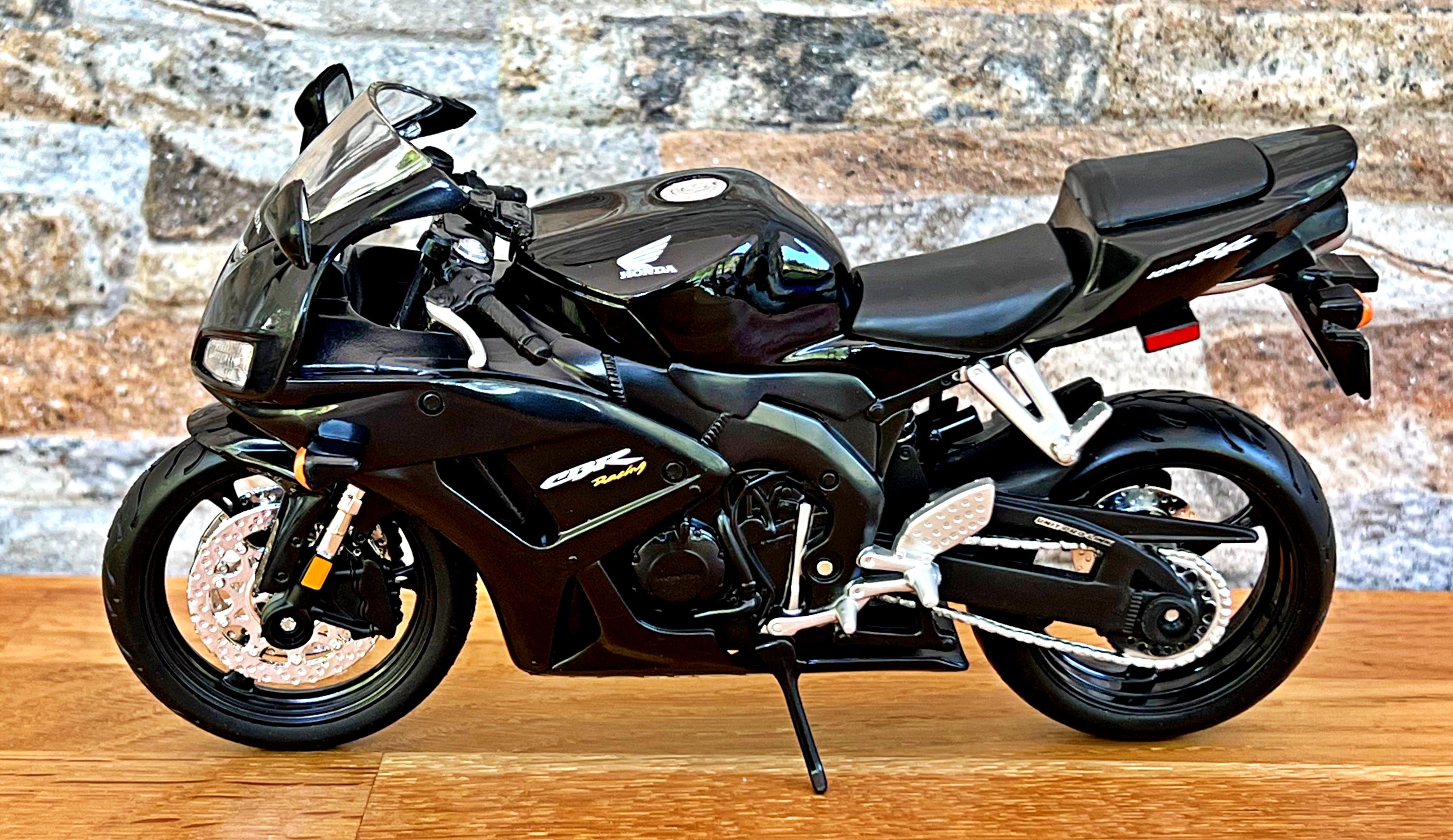 Honda CBR1000RR Diecast Motorcycle, 1/12 Scale, Black - Etsy