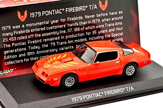 Pontiac Firebird T/A 1979, Model Car, 1/43 Diecast Car, 1/43 Scale