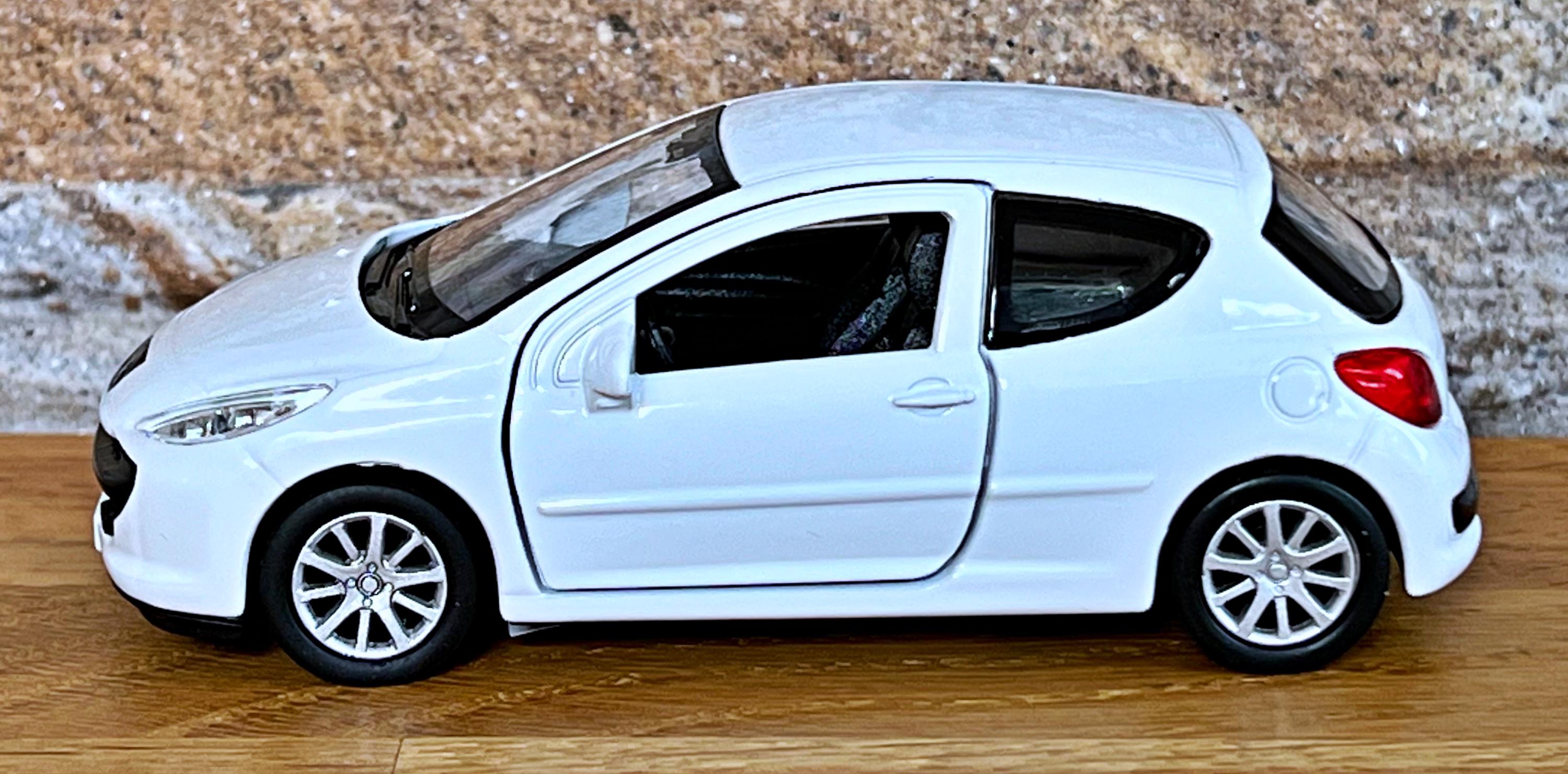 Peugeot 207 | 1/36 Scale Model Car | Diecast Car Model | Die Cast