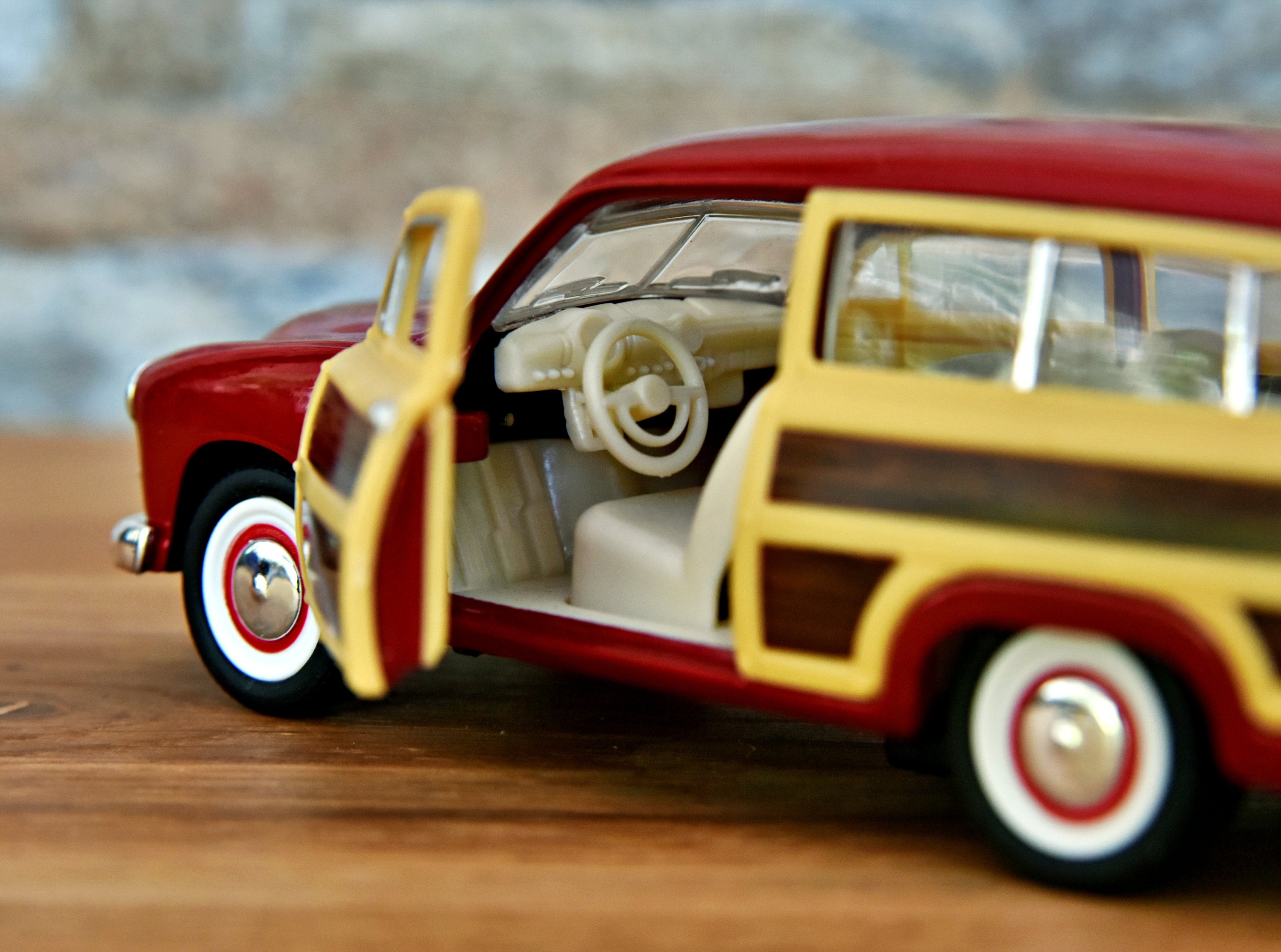 フォード ウッディ ワゴン 1949 | ヴィンテージ モデルカー | ダイ