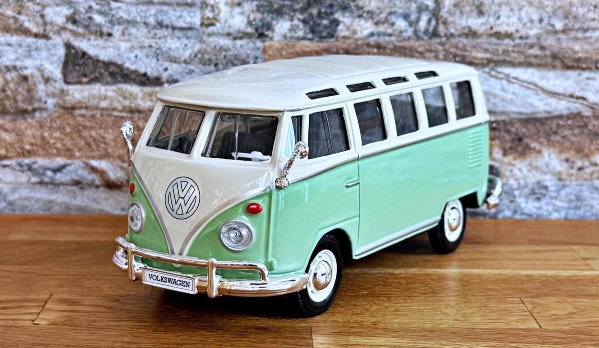 Volkswagen Van Samba Diecast Model Car 1:25 Scale - Etsy