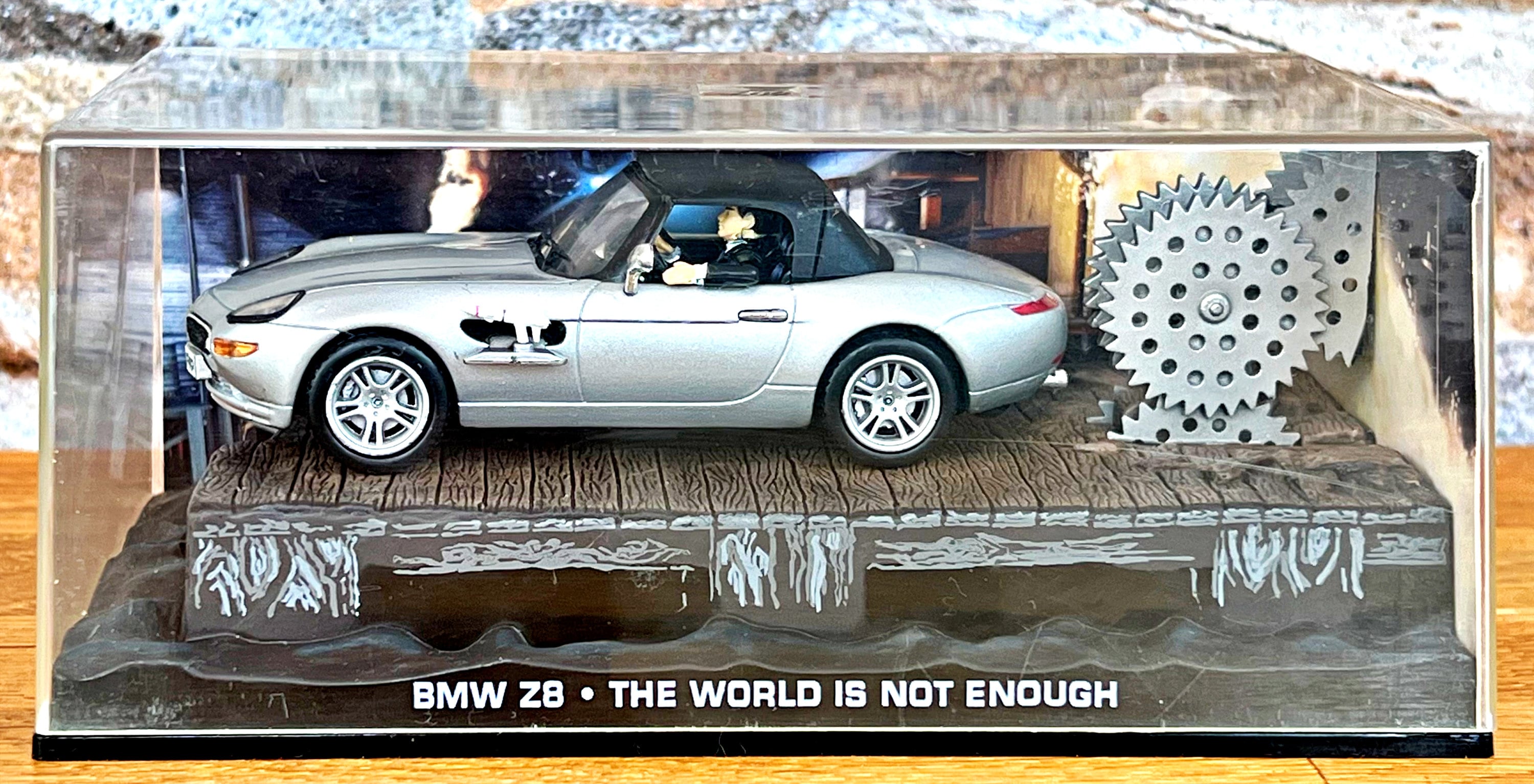 BMW Z8, 007 James Bond Collection Car, Vintage Diecast Car, Scale