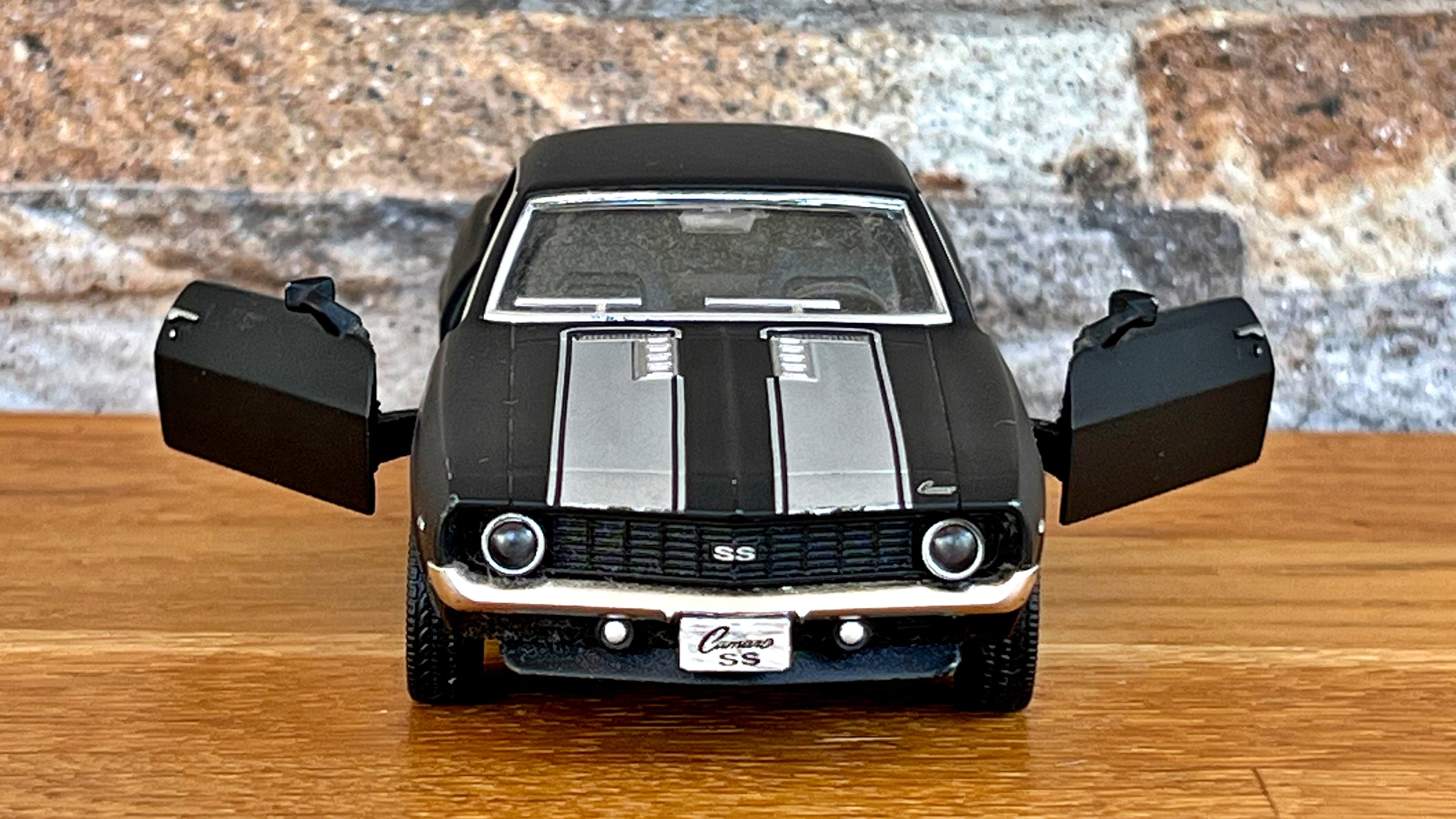 シボレー カマロ SS 1969、1/34スケール モデルカー、ダイキャストカー