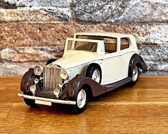 1939 Rolls Royce Phantom III , Vintage Model Car, Vintage Diecast