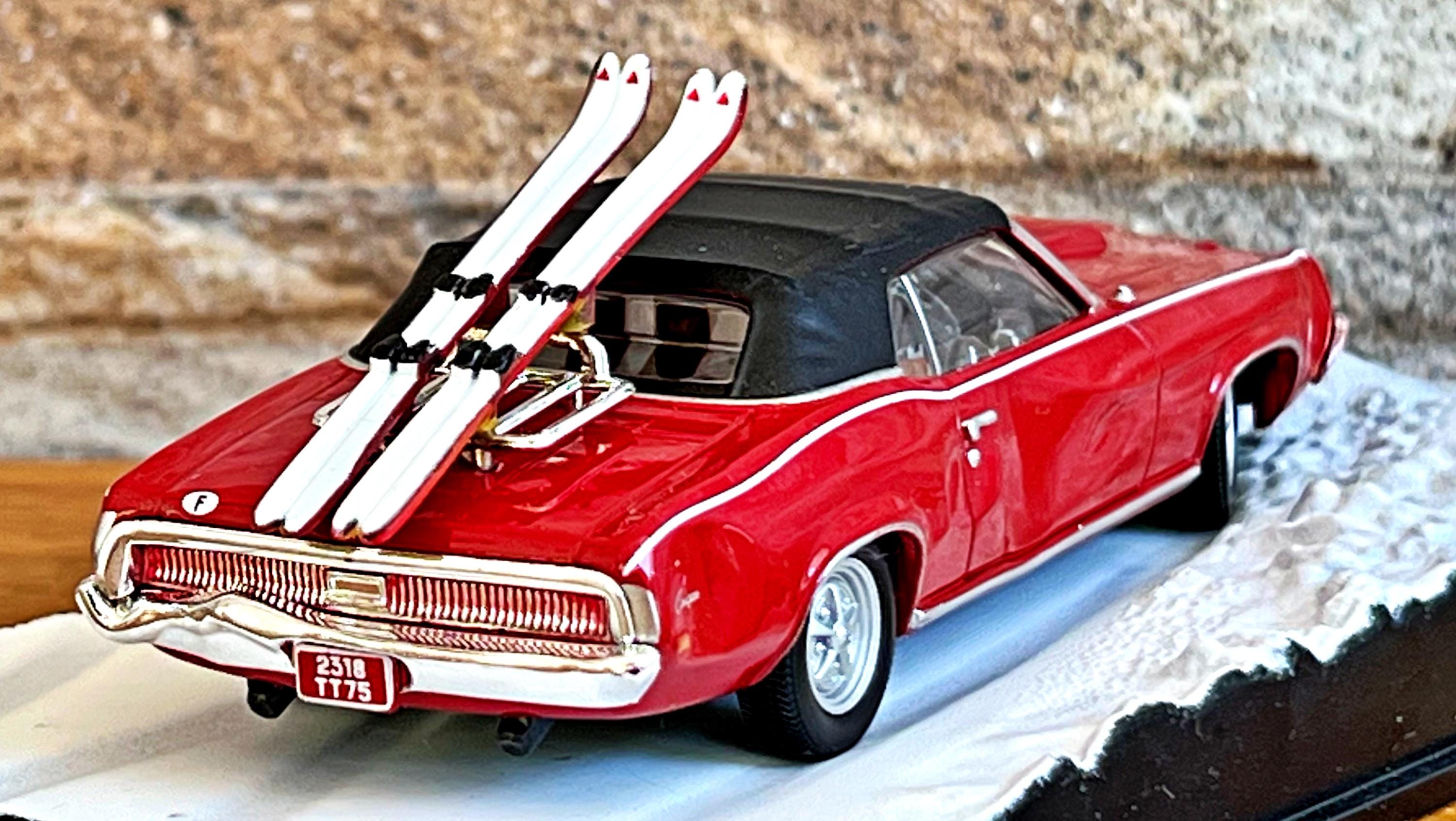 Mercury Cougar, 007 James Bond Collection, Vintage Diecast Car