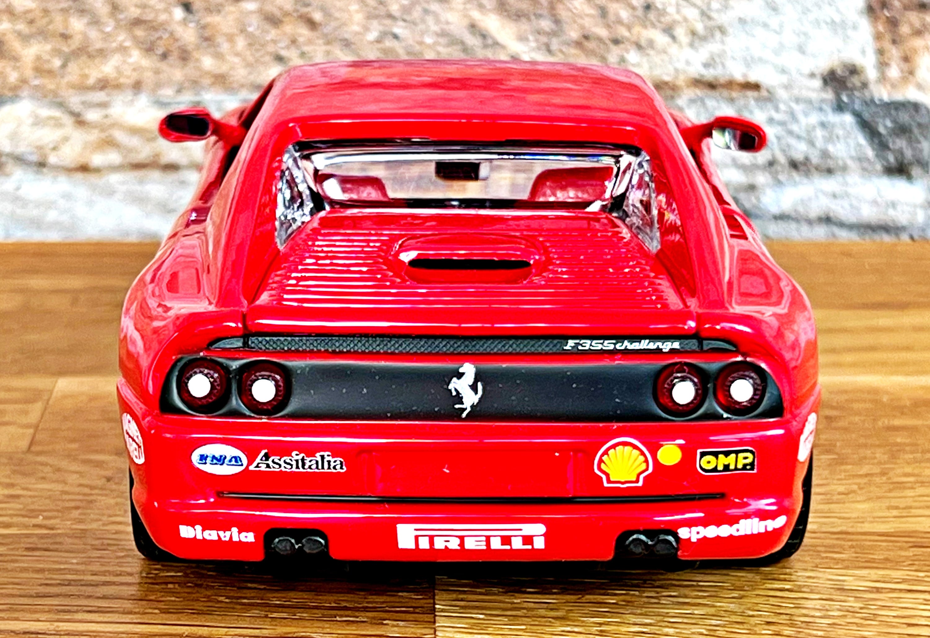 Ferrari F355 Challenge | Model Car | 1:24 Diecast Car | 1/24 Scale ...