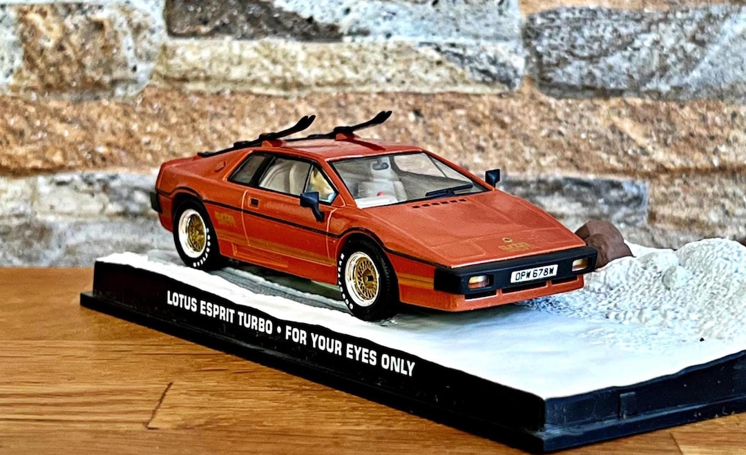 1/43 007 ロータス エスプリ ターボ For Your EyesOnly Lotus Esprit Turbo , 007 James Bond Collection, Vintage Diecast