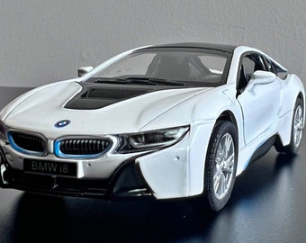BMW İ8 | Model car | 1/36 diecast car | 1/36 scale model car | car model metal | Die cast model | collection item | BMW Diecast