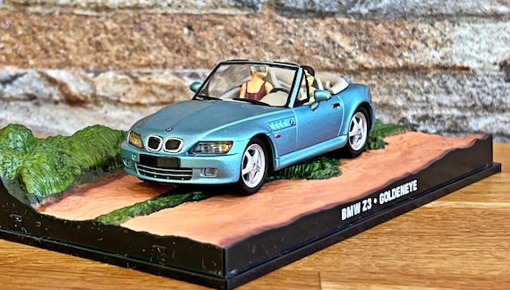 BMW Z3, 007 James Bond Collection Car, Vintage Diecast Car, Scale