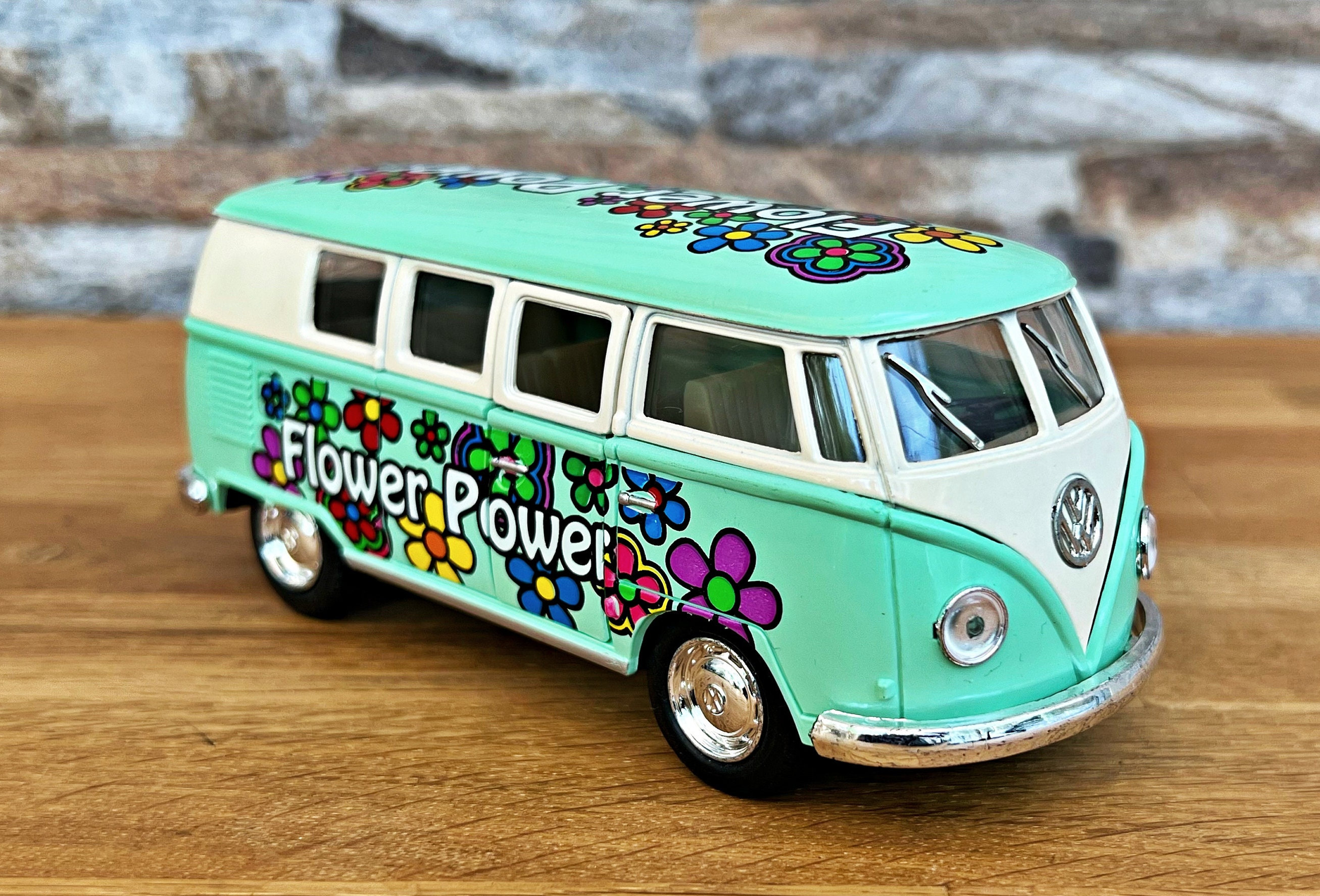 Volkswagen Classical Bus 1962, 1/32 Diecast Car, 1/32 Scale Model