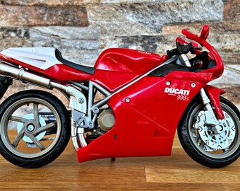 ドゥカティ 998S、スケール 1/12 モデルバイク、ダイキャストバイク、1