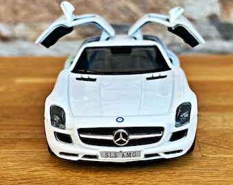 Mercedes Benz SLS Amg 1:43 Schuco Silver - Etsy UK