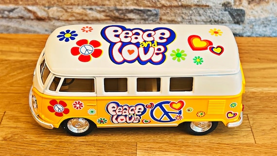 Volkswagen Classical Bus 1962, 1/32 Diecast Car, 1/32 Scale Model