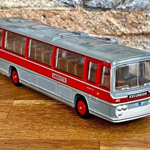 Plaxton Panorama Elite, Vintage diecast bus, 1:76 scale model bus, Collection item, Classic Bus, die cast bus , Exclusive First Edition